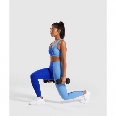 ⁦Gym Shark DUO Sports Bra Cobalt/Blue⁩ – תמונה ⁦3⁩