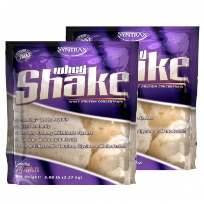 Two Syntrax Whey Shake 2.27 kg – תמונה 1