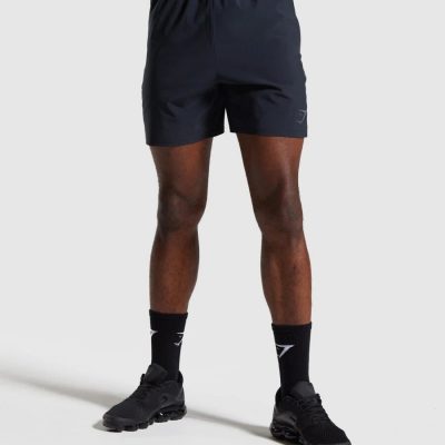 ⁦Gym Shark Contemporary Shorts Black⁩ – תמונה ⁦1⁩