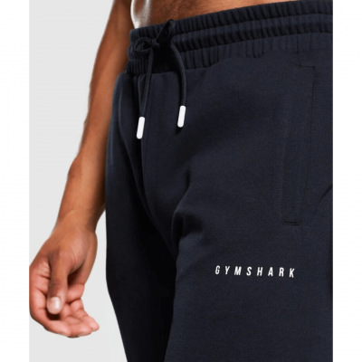 Gym Shark Contrast Joggers Black – תמונה 5