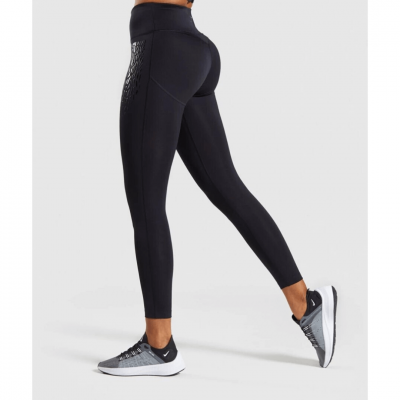 Gym Shark EXO Leggings Black – תמונה 2