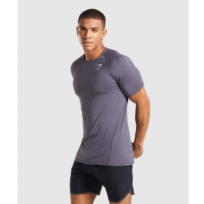 Gym Shark Veer T-shirt Slate Grey – תמונה 1