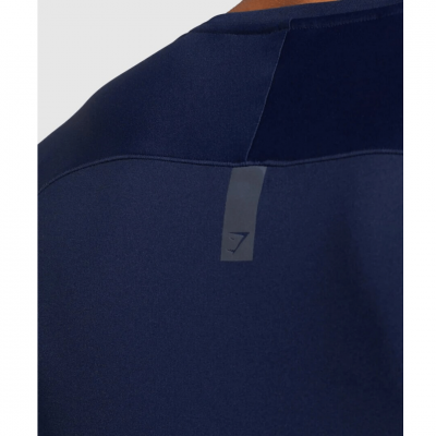 Gym Shark Veer T-shirt Dark Blue – תמונה 4