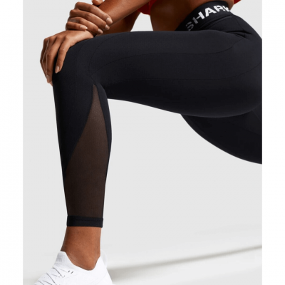 Gym Shark Legacy Fitness 7/8 Leggings Black – תמונה 4