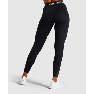 Gym Shark Legacy Fitness 7/8 Leggings Black – תמונה 2