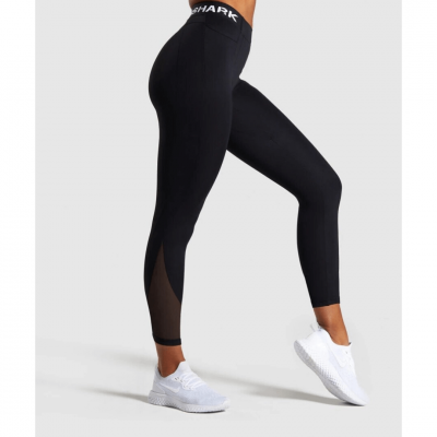 Gym Shark Legacy Fitness 7/8 Leggings Black – תמונה 3