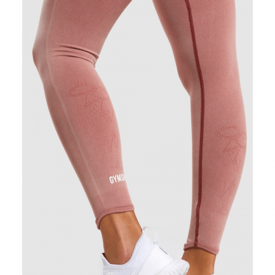 Gym Shark Studio Seamless Leggings Blush – תמונה 4