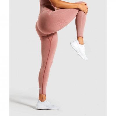 Gym Shark Studio Seamless Leggings Blush – תמונה 3