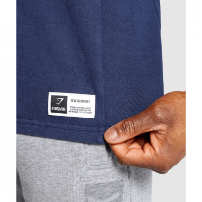 Gym Shark Track Tank Blue – תמונה 4