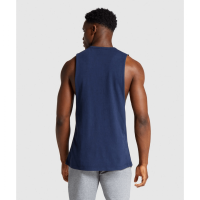 Gym Shark Track Tank Blue – תמונה 2