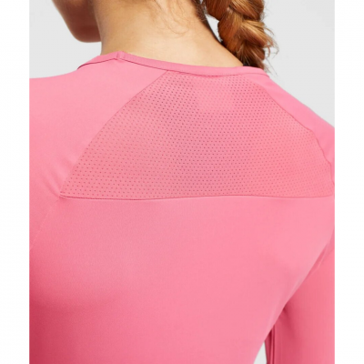 Gym Shark Training Long Sleeve Crop Top Pink – תמונה 4