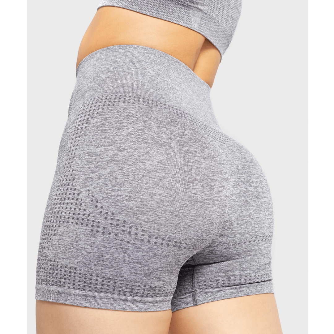 Gym Shark Vital Seamless Shorts Smokey Grey Marl