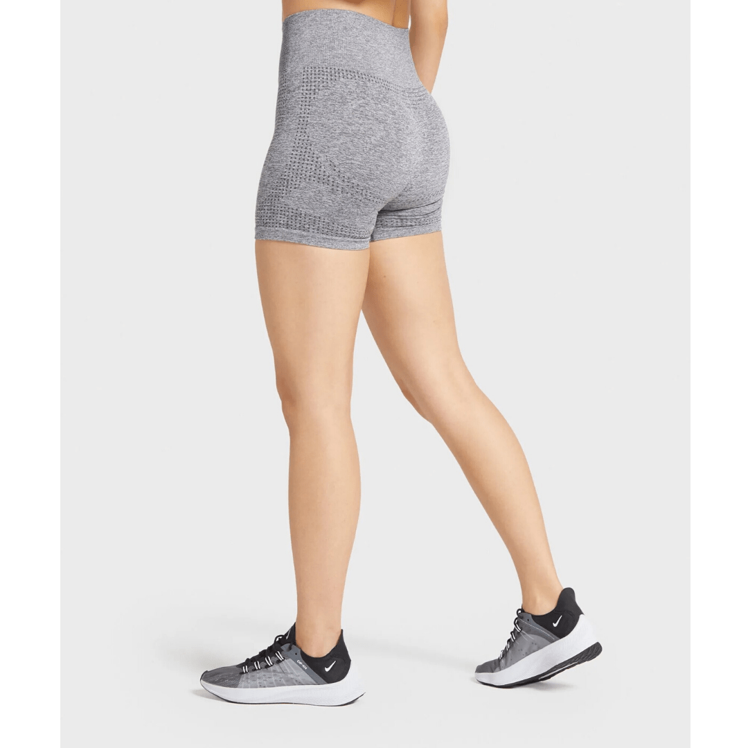 Gym Shark Vital Seamless Shorts Smokey Grey Marl