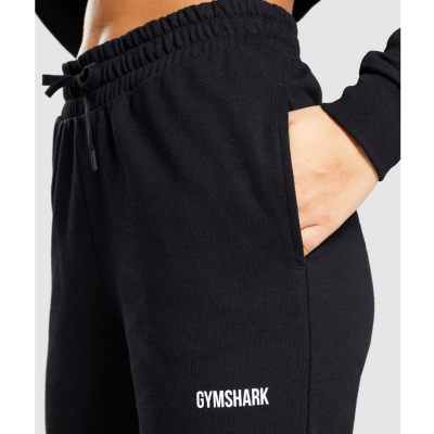 Gym Shark Training Joggers Black – תמונה 4
