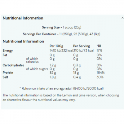 MyProtein Collagen Powder 250G – תמונה 2