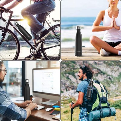 Sportneer Vacuum Insulated Stainless Steel Water Bottle 500ML – תמונה 7