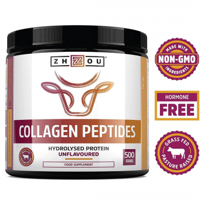 Zhou Nutrition Collagen Peptides Hydrolyzed Protein 500g – תמונה 4