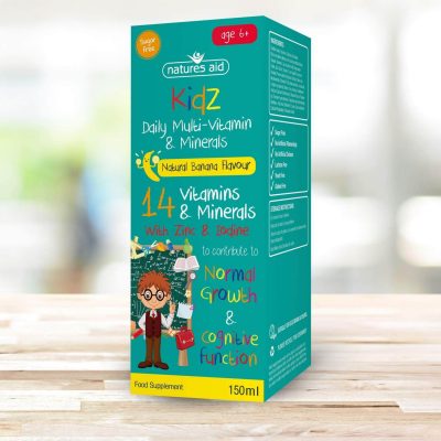Natures Aid Kidz Multi-Vitamins & Minerals 150 ml – תמונה 4