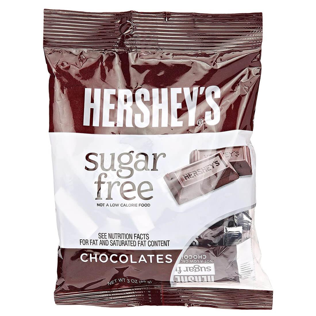 Hershey's Sugar Free Milk Chocolate 85G שוקולד הרשיס ללא סוכר ויטמין נינג'ה