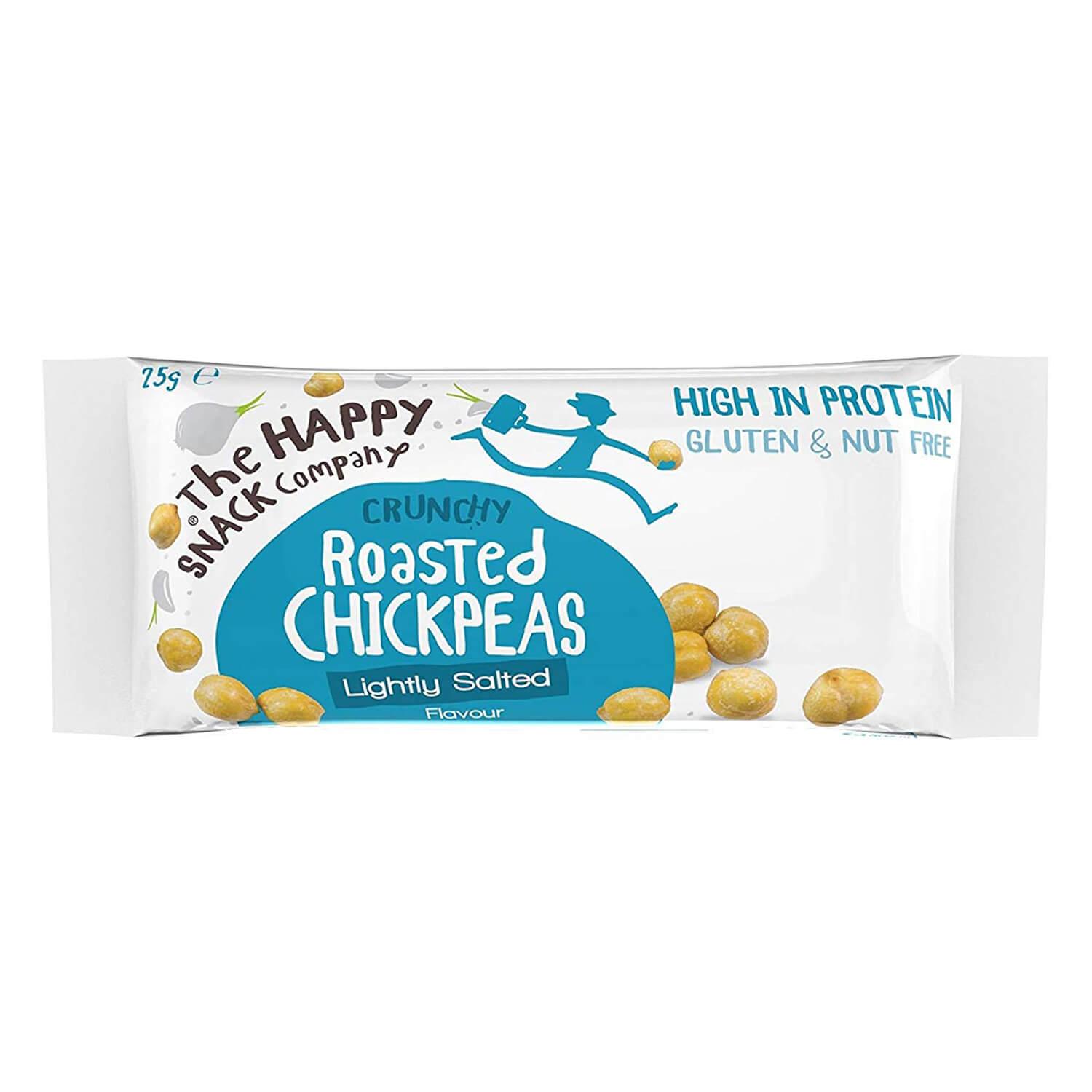 The Happy Snack Company Roasted Chickpeas Single Bar 25G