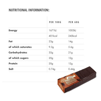 ⁦Mountain Joe's Protein Brownie 10X60G⁩ – תמונה ⁦5⁩