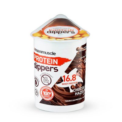 Maximuscle Protein Dippers With Breadsticks Chocolate Hazelnut 52G – תמונה 1