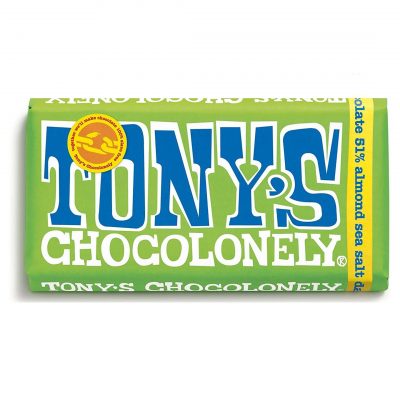 Tony's Chocolonely Fairtrade Chocolate Bar 180g – תמונה 3