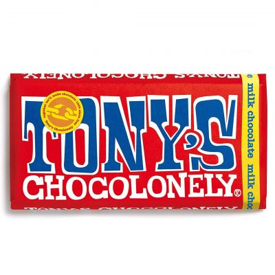 Tony's Chocolonely Fairtrade Chocolate Bar 180g – תמונה 1