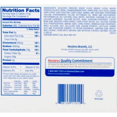 Hostess Twinkies Chocolate Cakes 385G – תמונה 2