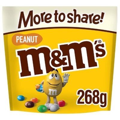 M&M's Peanut Chocolate, More to Share Pouch, 268g – תמונה 1