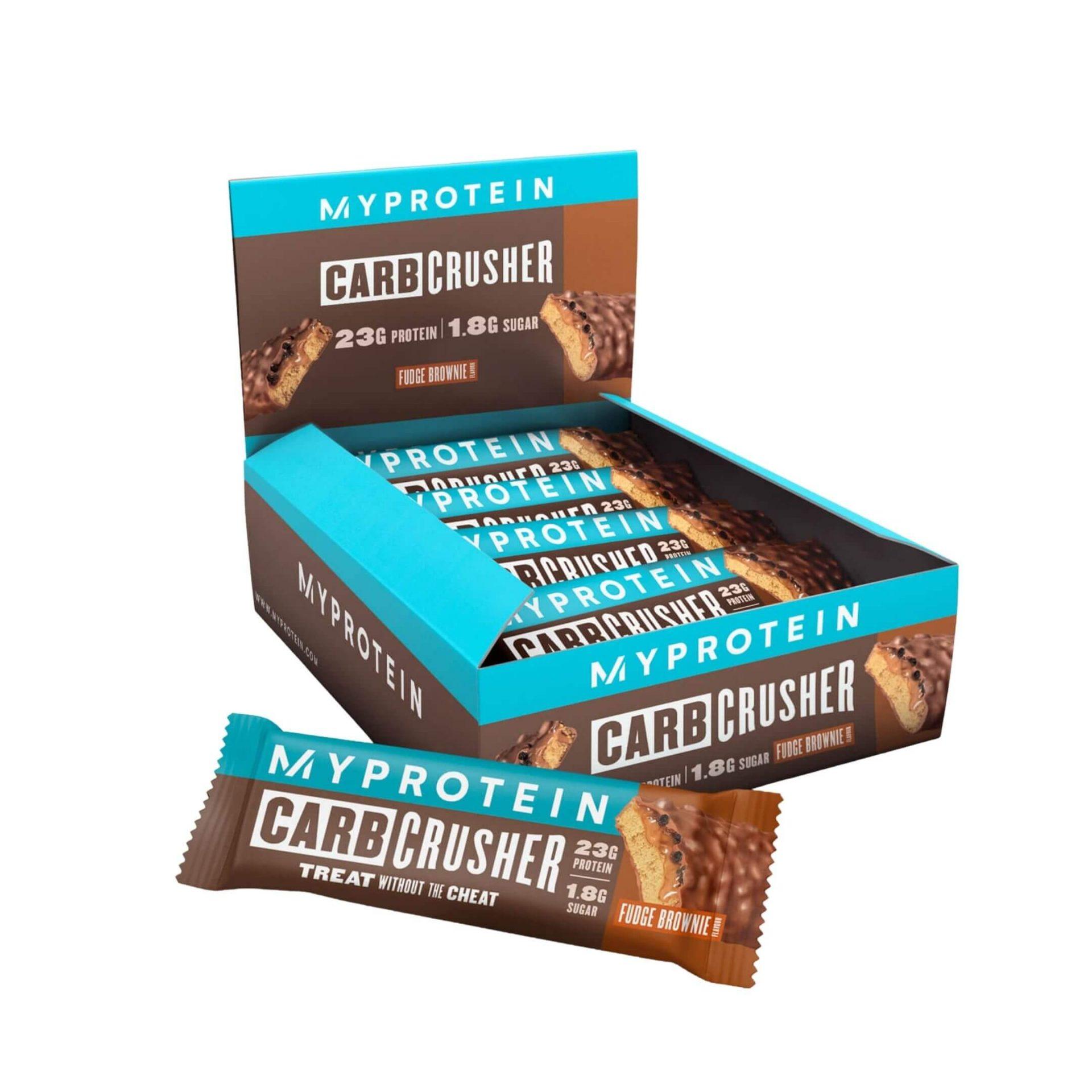 Myprotein Carb Crusher Fudge Brownie 12x64g