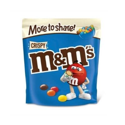 ⁦M&M's Crispy Chocolate Pouch 246G⁩ – תמונה ⁦1⁩