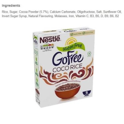 Nestle Go Free Coco Rice Cereal 295G – תמונה 3