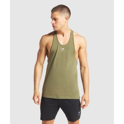 Gym Shark Critical Stringer Green – תמונה 1