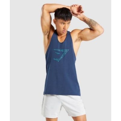 Gym Shark Infill Stringer Navy – תמונה 1