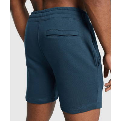 ⁦Gymshark Crest 7" Shorts Navy⁩ – תמונה ⁦5⁩