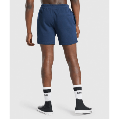 ⁦Gymshark Crest 7" Shorts Navy⁩ – תמונה ⁦3⁩