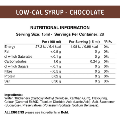 Fit Cuisine Syrup 425ml – תמונה 5