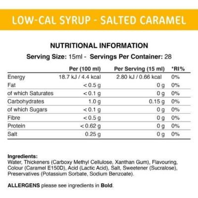 Fit Cuisine Syrup 425ml – תמונה 6