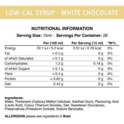 Fit Cuisine Syrup 425ml – תמונה 4