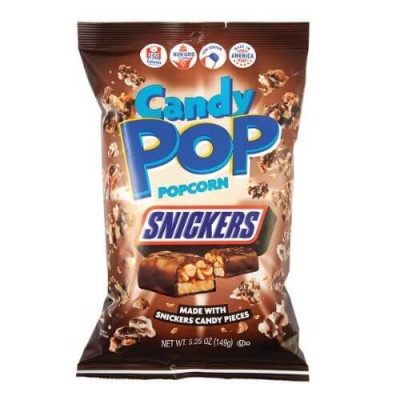 Candy Pop Snickers Popcorn 28g – תמונה 1