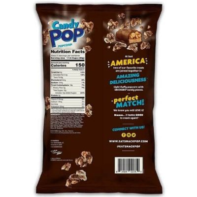 Candy Pop Snickers Popcorn 28g – תמונה 3