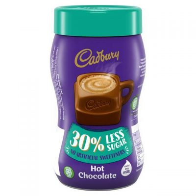 Cadbury Hot Chocolate 30% Less Sugar 280g – תמונה 1