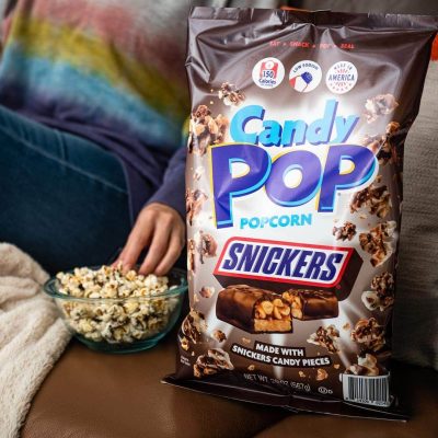 Candy Pop Snickers Popcorn 28g – תמונה 2