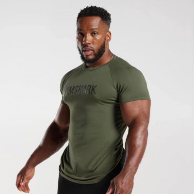 Gym Shark Apollo T-shirt Core Olive – תמונה 4