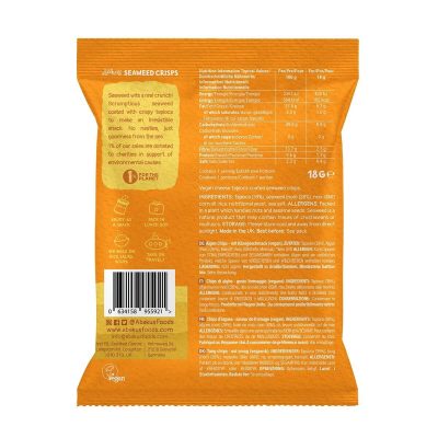 ⁦Abakus Foods Seaweed Crisps 18g⁩ – תמונה ⁦6⁩