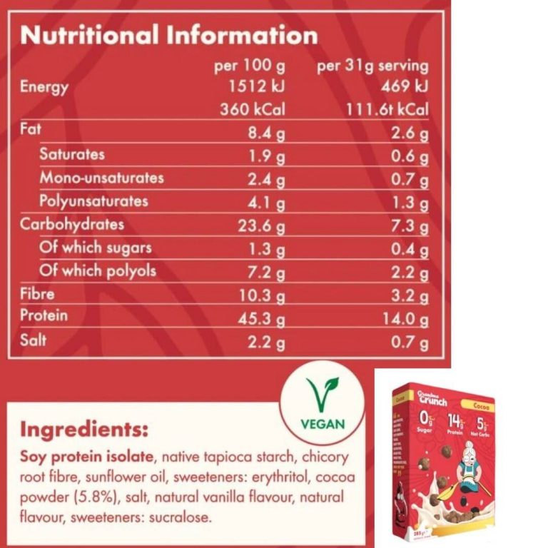 Ninja X Grandma High Protein Cereal and Wafers Bundle