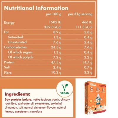 Ninja X Grandma High Protein Cereal and Wafers Bundle – תמונה 4