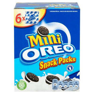 Oreo Vanilla Mini Snack Packs 6x25g – תמונה 1