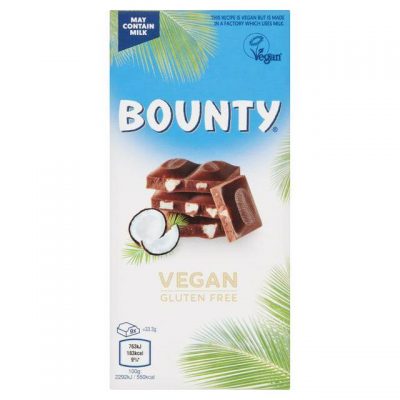 Bounty Vegan Gluten Free Chocolate Bar 100g – תמונה 1